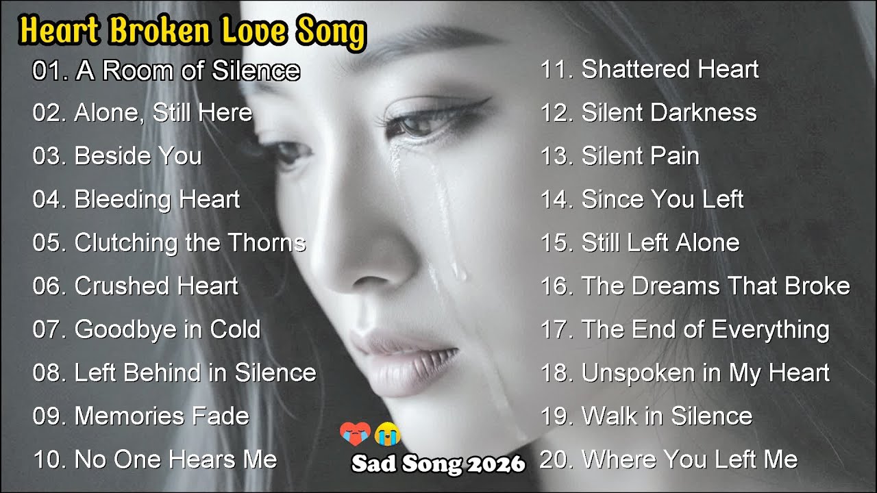 Beautiful Love Songs 2026 - DynaJulie - Newest English Sad Songs Relaxing  Healing Music💔😭