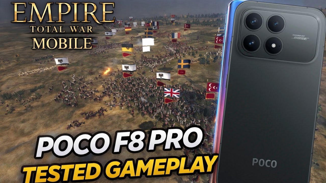 POCO F8 PRO | Total War: EMPIRE Gameplay | Snapdragon 8 Elite (Gen 4)