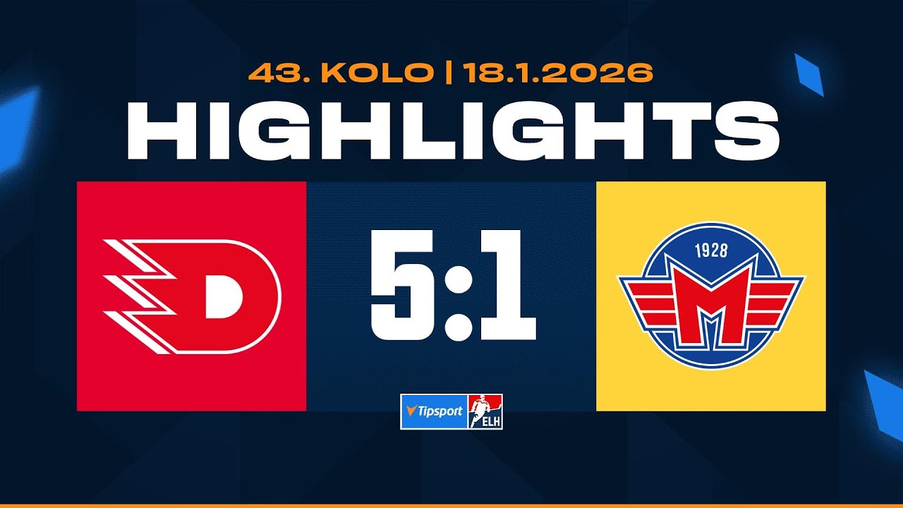 Highlights | HC Dynamo Pardubice vs. Banes Motor Č. Budějovice 5:1 | 18.01.2026
