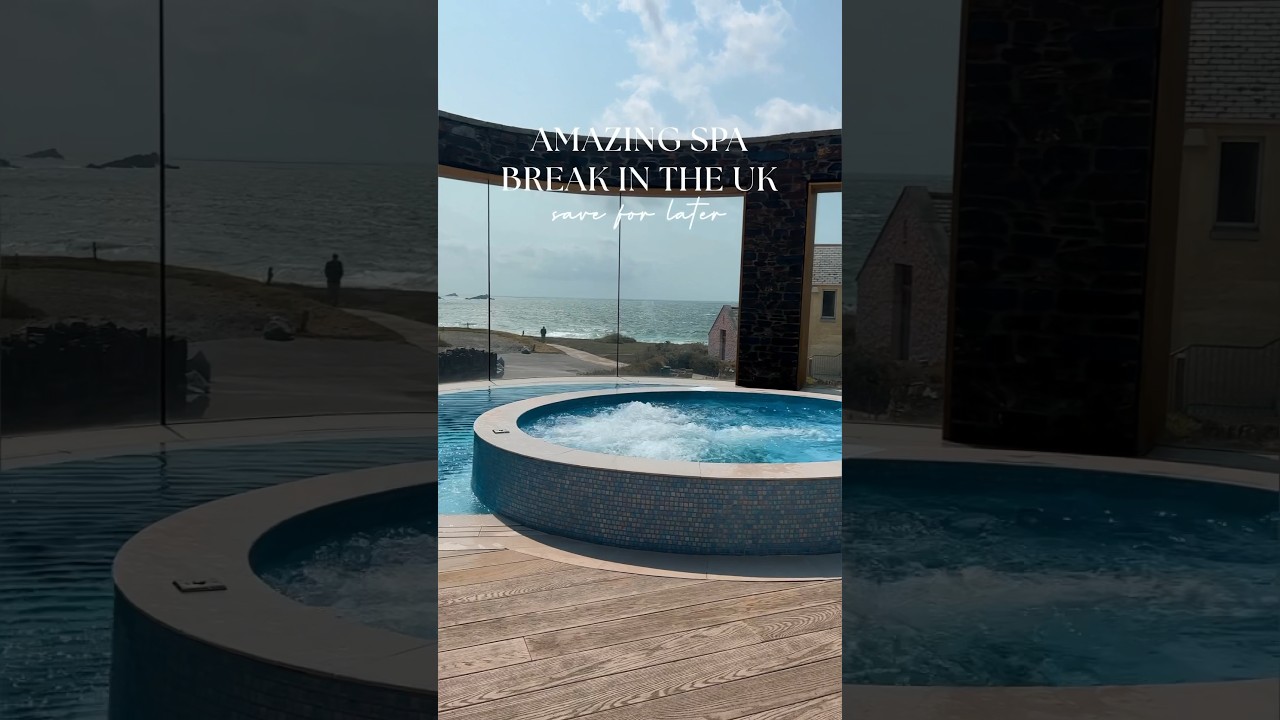 A UK spa hotel for your bucket list 🧖&zwj;♀️🌊 #uktravel #spahotel #luxurytravel #cornwall