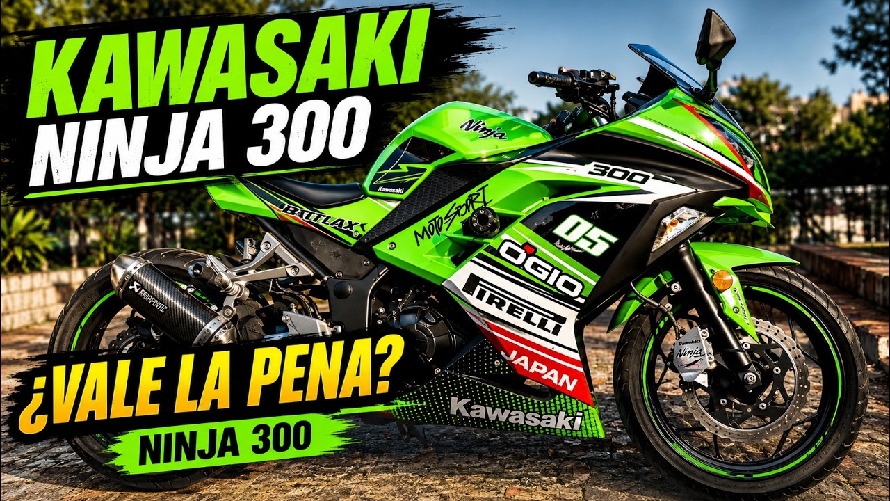 Kawasaki ninja 300 caracteristicas, mantenimientos, recomendaciones en 2024