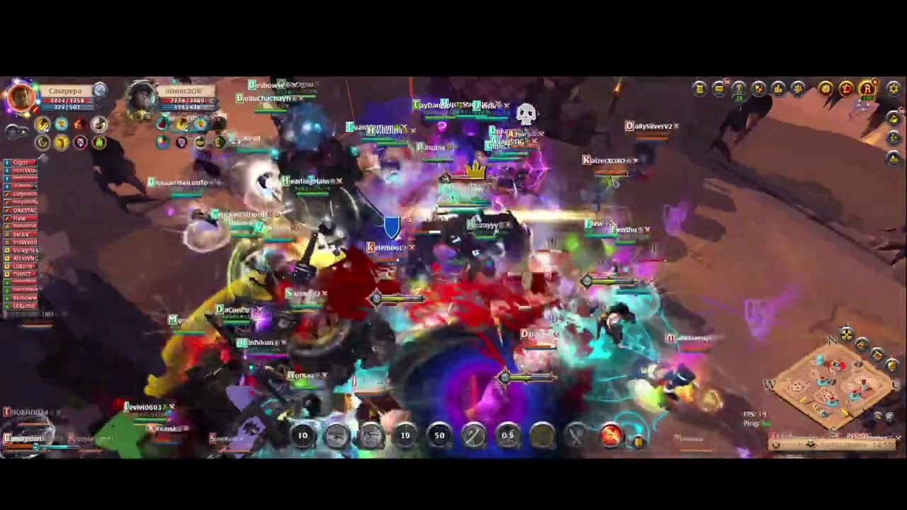 REVOLUTION Castle Fight TopRise/ Albion Online/ zvz East