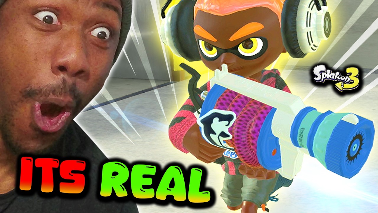 L-3 Nozzlenose теперь является ЛЕГАЛЬНЫМ оружием в Splatoon 3.