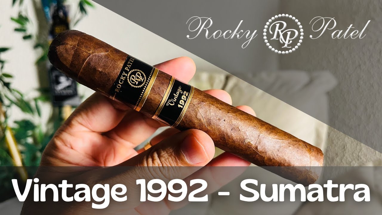 Conheça o Rocky Patel | Vintage 1992 - Sumatra @riffdocharuto