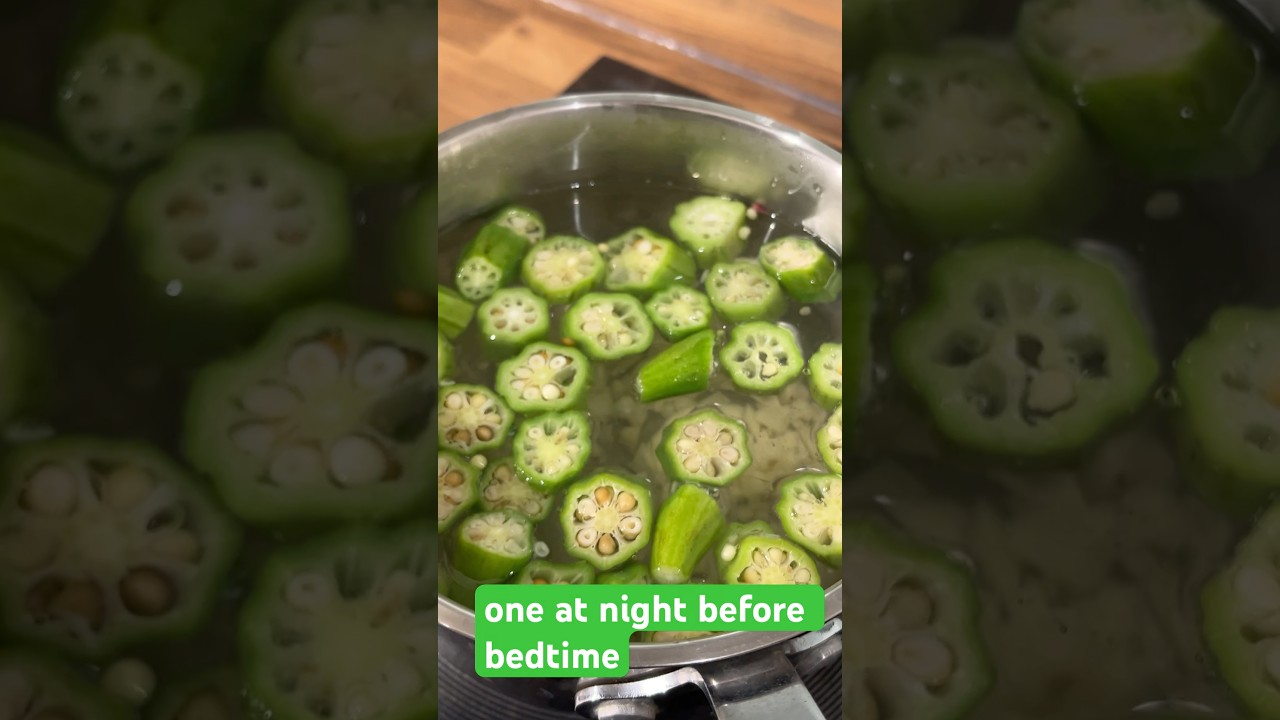 Say goodbye to your high blood pressure medication 💊 2025 Okra Tea With Garlic!