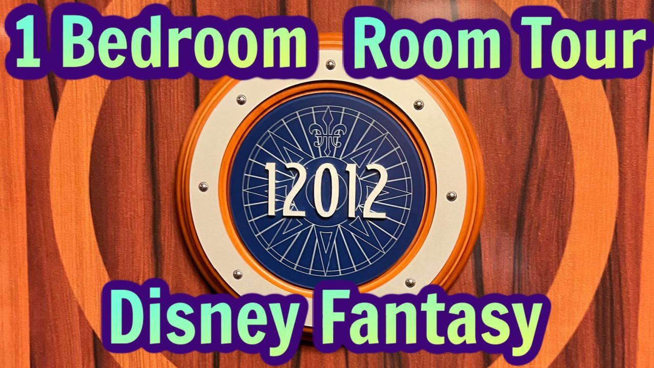 Disney Fantasy One Bedroom Tour! Room 12012 Concierge's