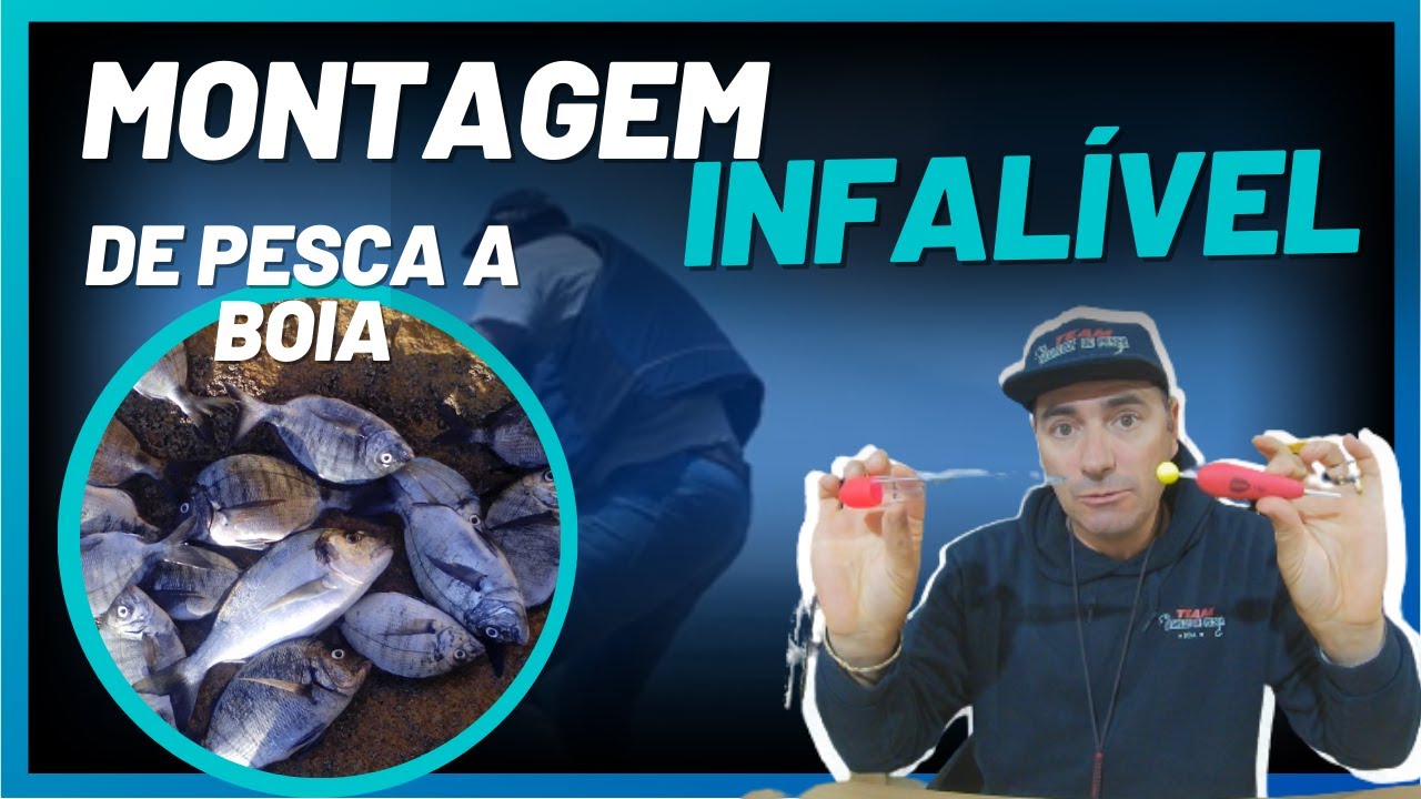 Neste vídeo podes conhecer a montagem de pesca à boia que faço na grande maioria das vezes