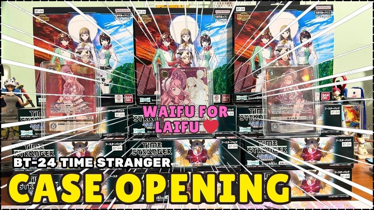 【DIGIMON TCG】BT-24 TIME STRANGER FIRST CARTON OF 2026 & WE HIT THE JACKPOT HOMEROS SEC DOUBLE STAR 🤩