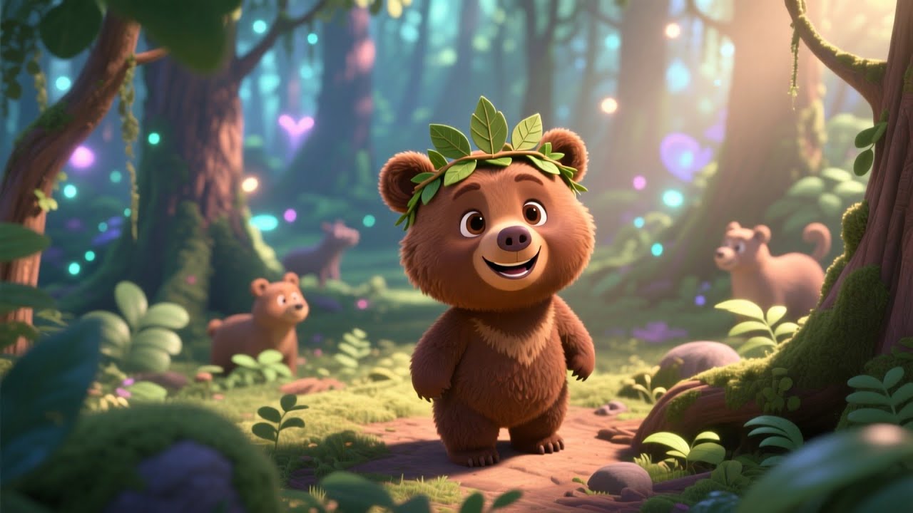 Лесные приключения медвежонка 🐻🌲👶 | Веселое изучение природы для детей | Образовательное видео дл...