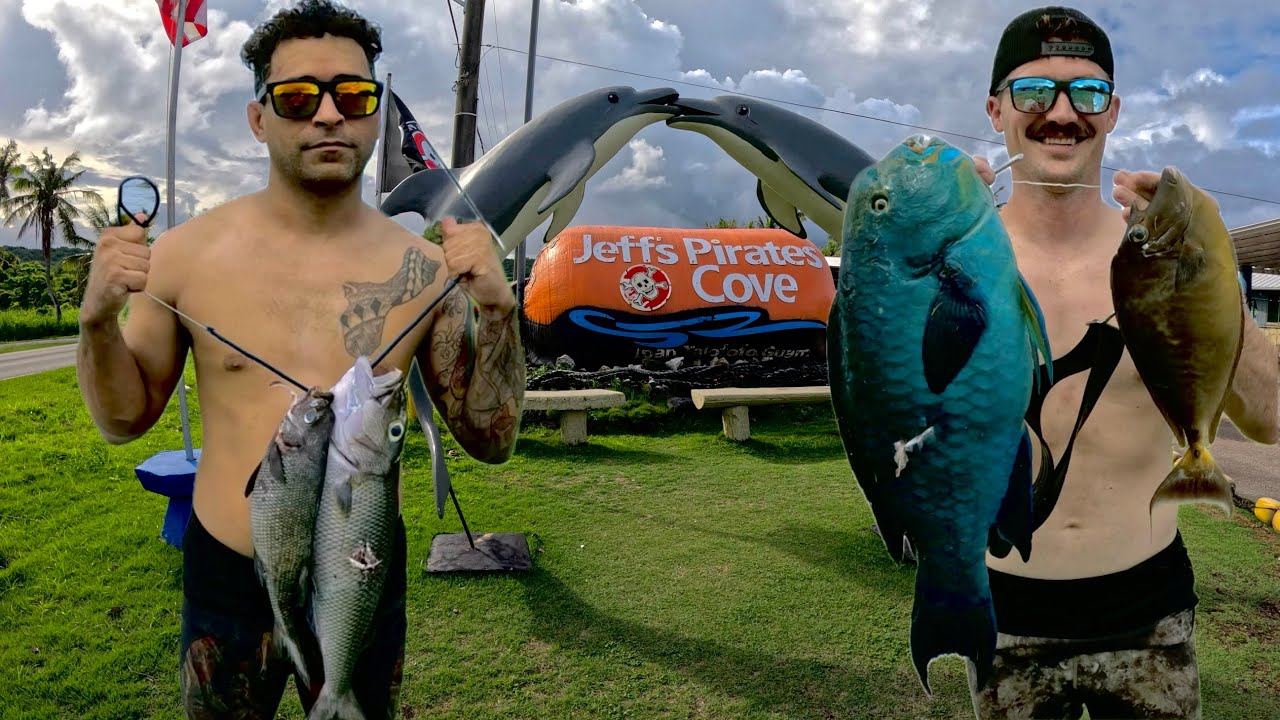 Smacking Fat Lågguas at Jeff’s Pirates Cove!!