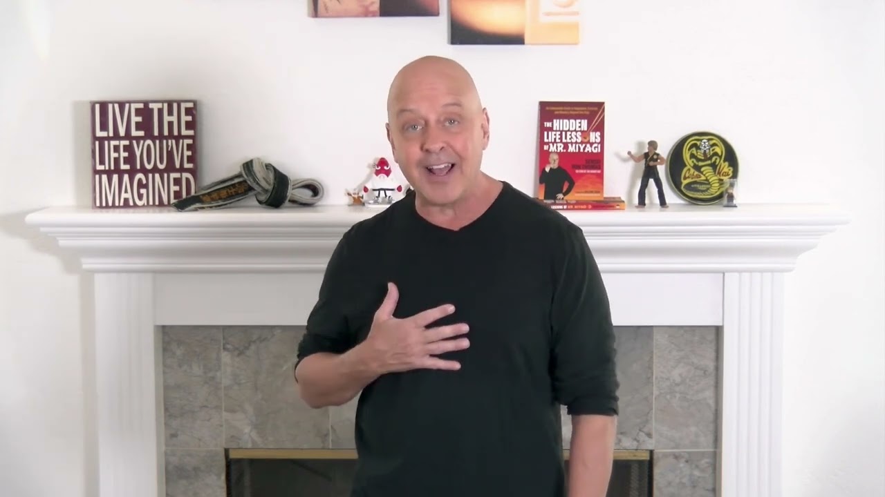 Greeting video from Sensei Ron Thomas aka Bobby Brown -  Karate Kid and Pastor Bobby - Cobra Kai