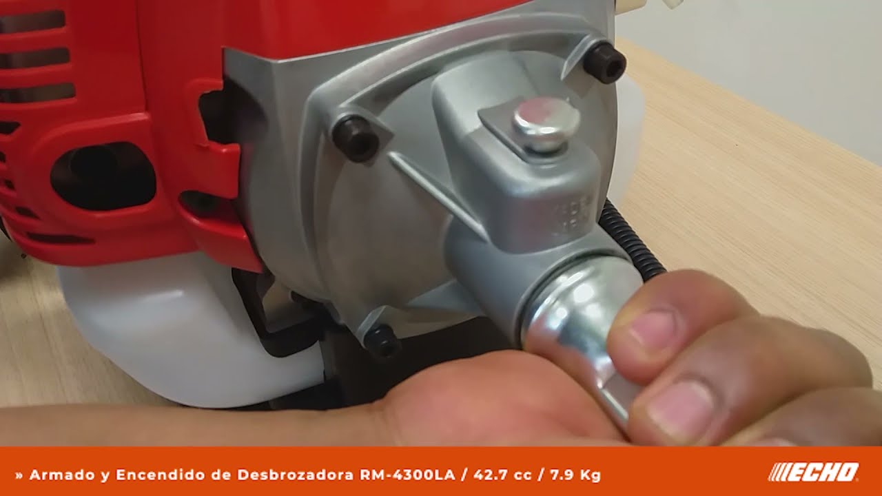 Armado y Encendido Desbrozadora RM4300LA - ECHO