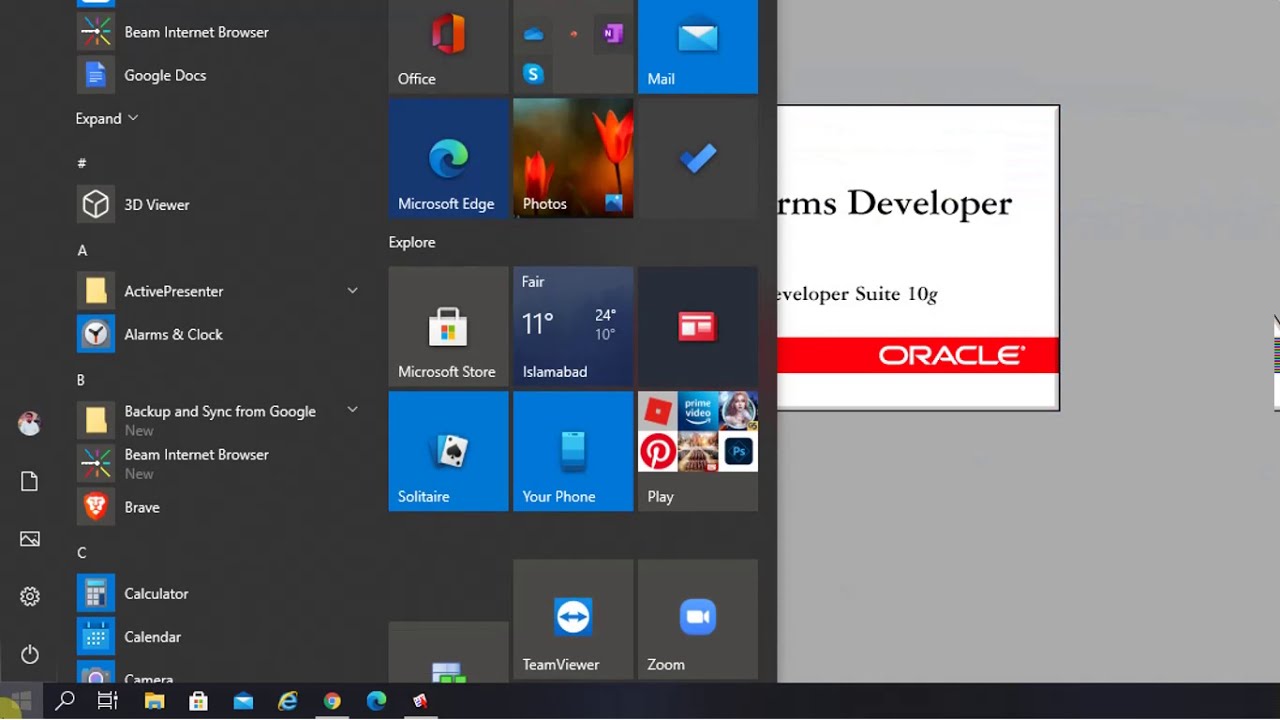 Open report on Button in Oracle Forms Builder