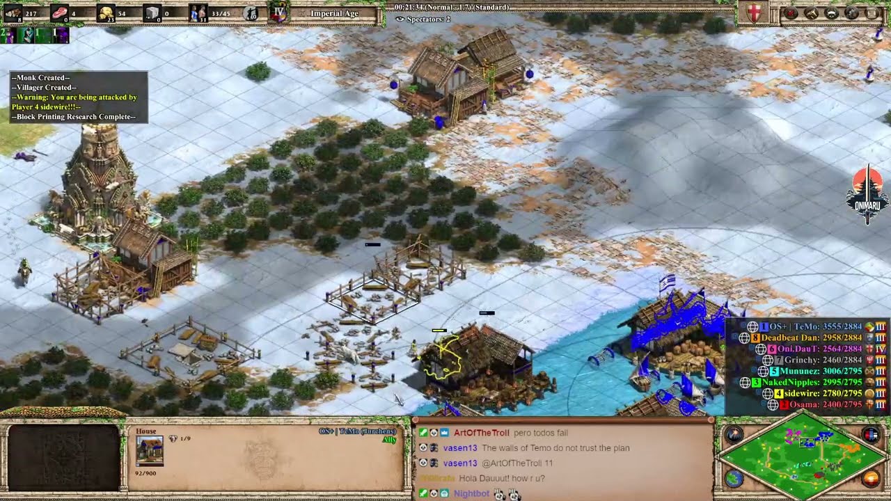 4v4 RF Italians Fast Imperial went a bit Wrong !
