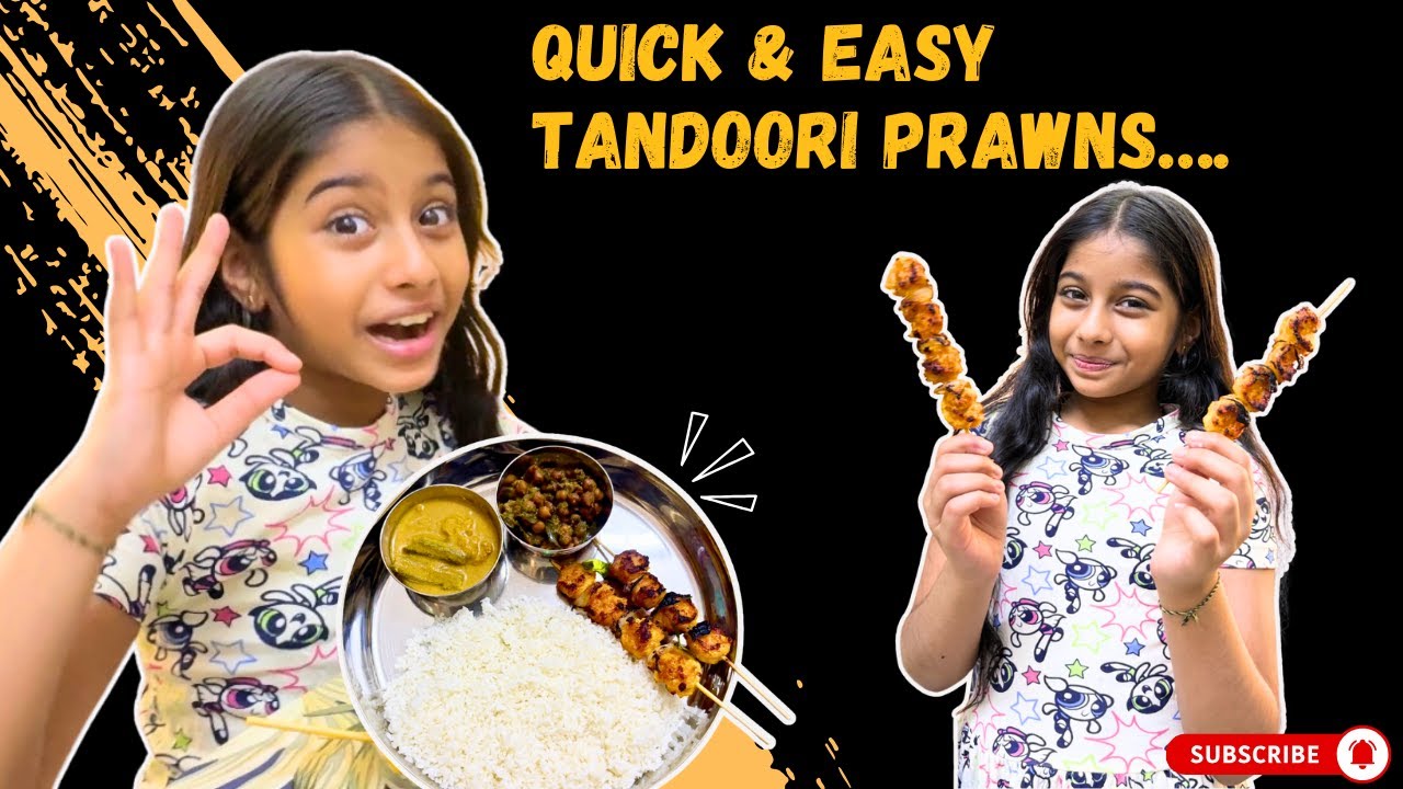 QUICK & EASY TANDOORI PRAWNS | RESTAURANT STYLE AT HOME | Goan Vlogger |Konkani Vlogs #goanvlogger