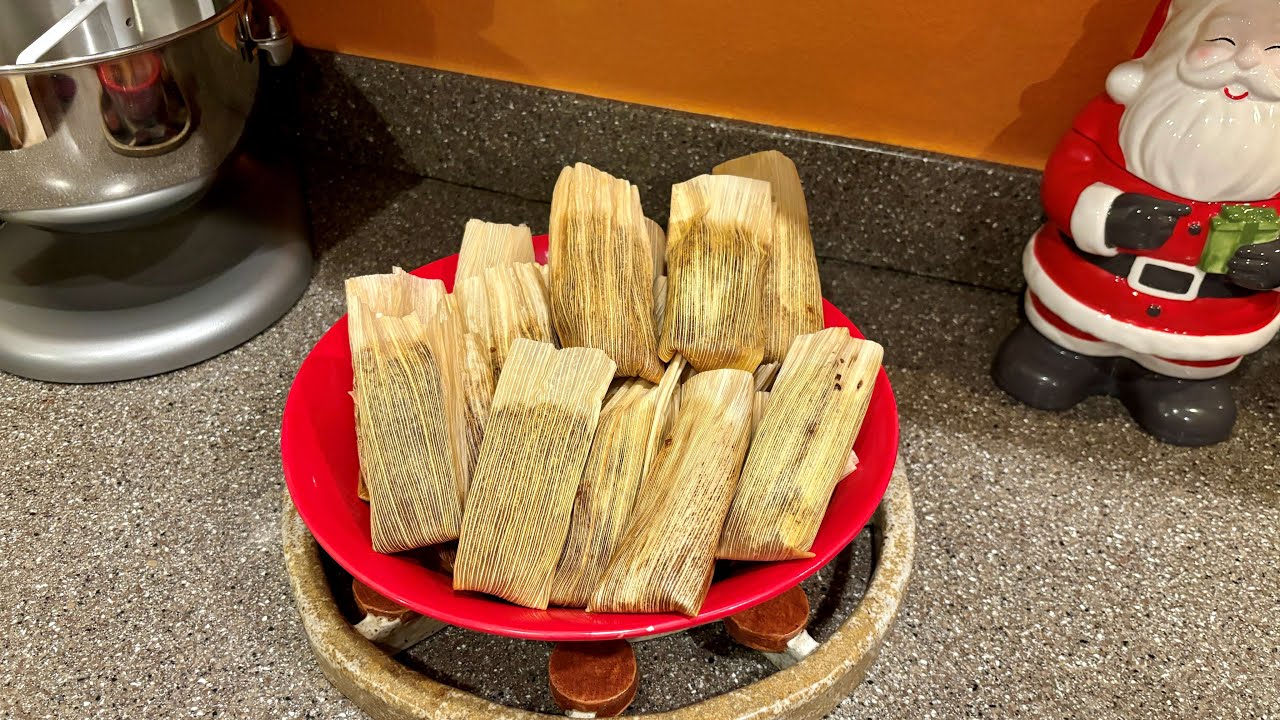 Tamales Dulces de Piloncillo