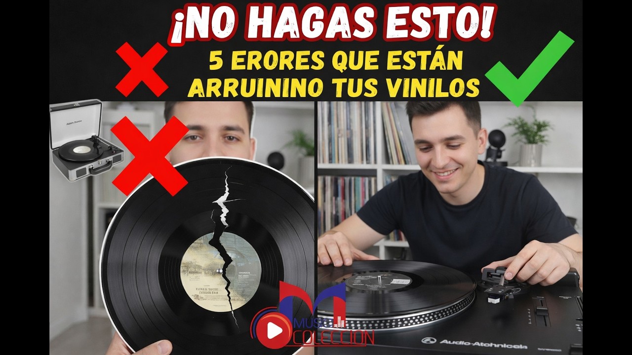 5 ERRORES que están ARRUINANDO tus VINILOS (¡No hagas esto!)