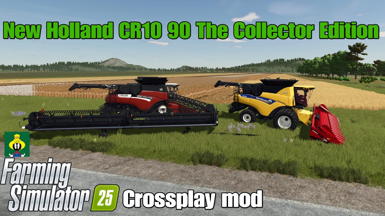 Модификация для кроссплатформенной игры New Holland CR10.90 The Collector Edition / FS25