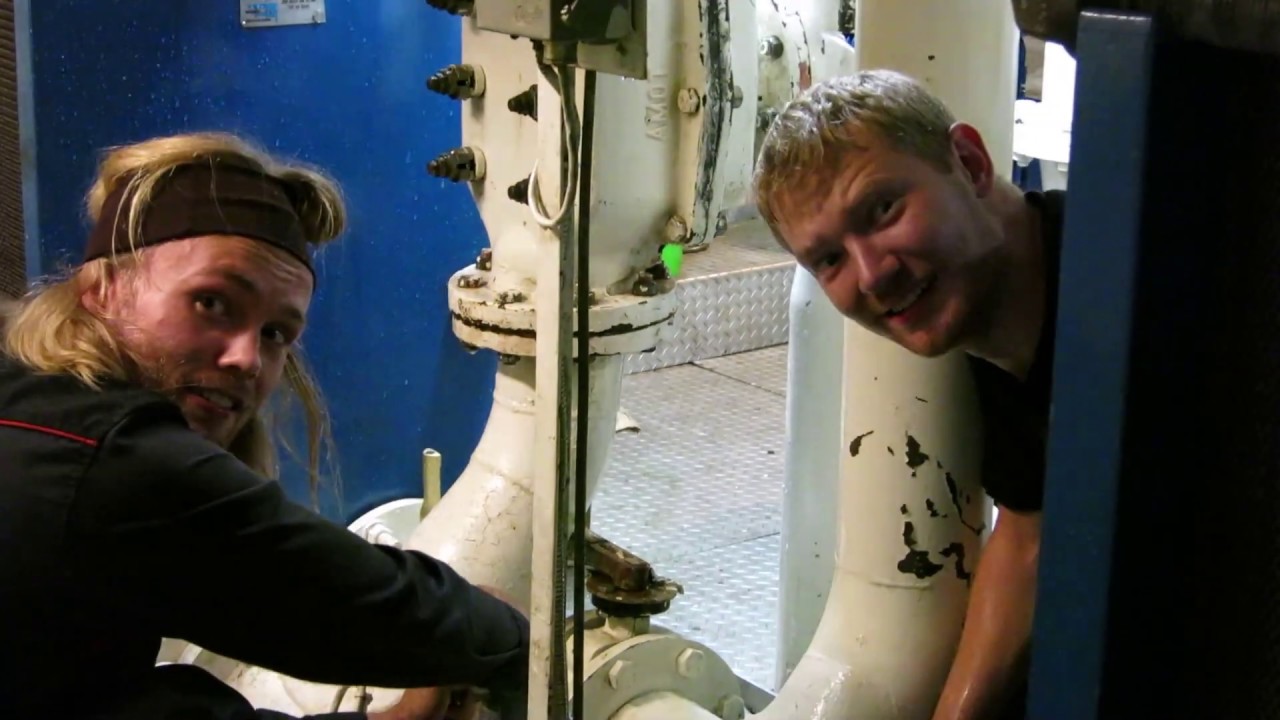 Just another day in the engine room