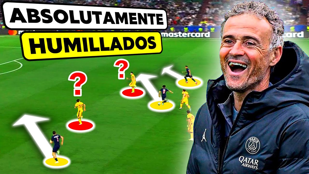 El Plan Maestro de Luis Enrique para DESTROZAR al Inter en la Champions