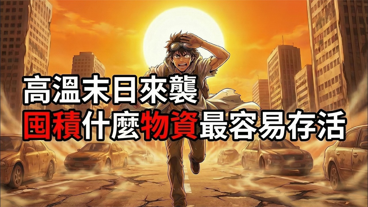 末日高溫 + 地震 + 洪水：這場連環天災怎麼活？