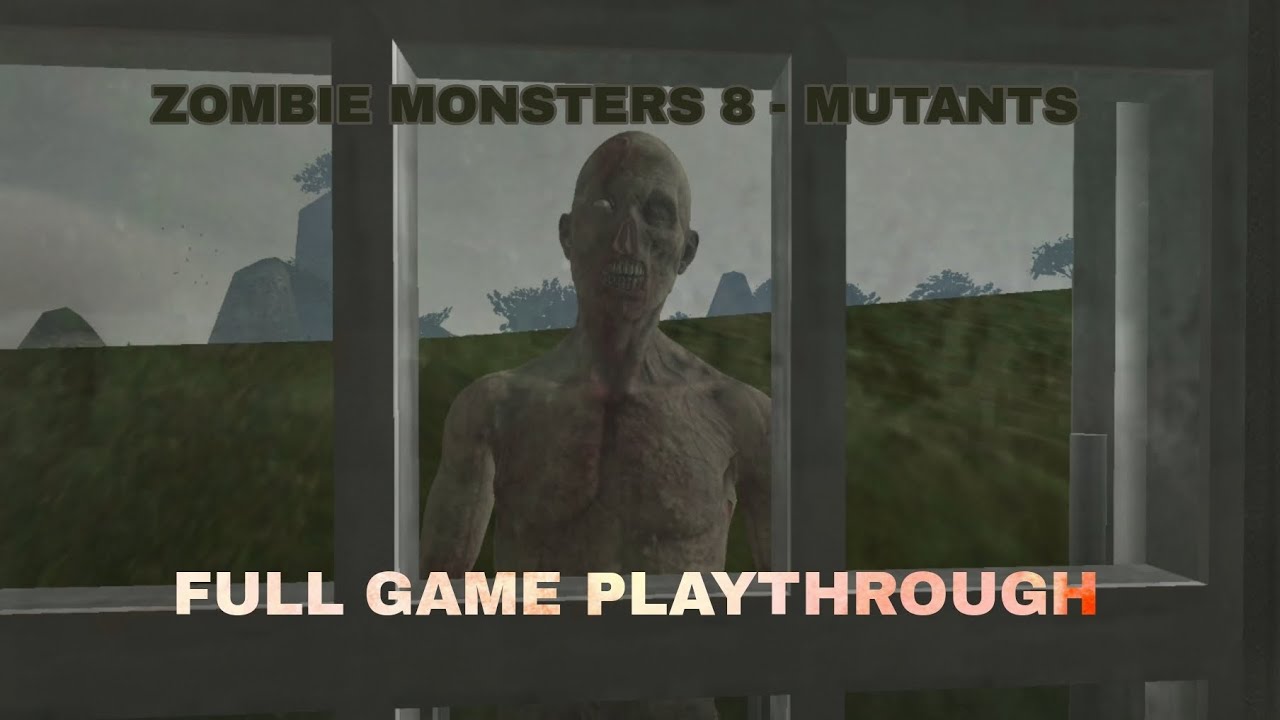 Zombie Monsters 8 - Mutants Full Game Playthrough
