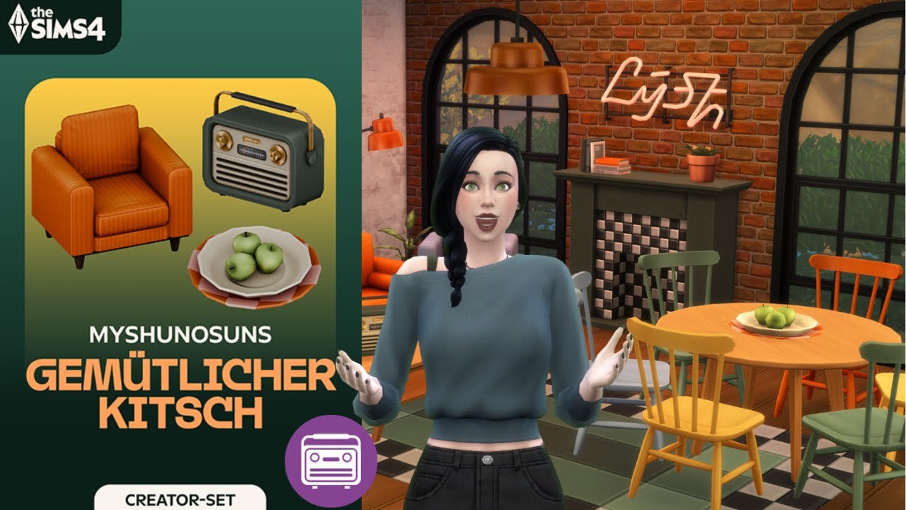 Sims 4 Gemütlicher Kitsch - Creator-Set - Was steckt im Baukatalog?