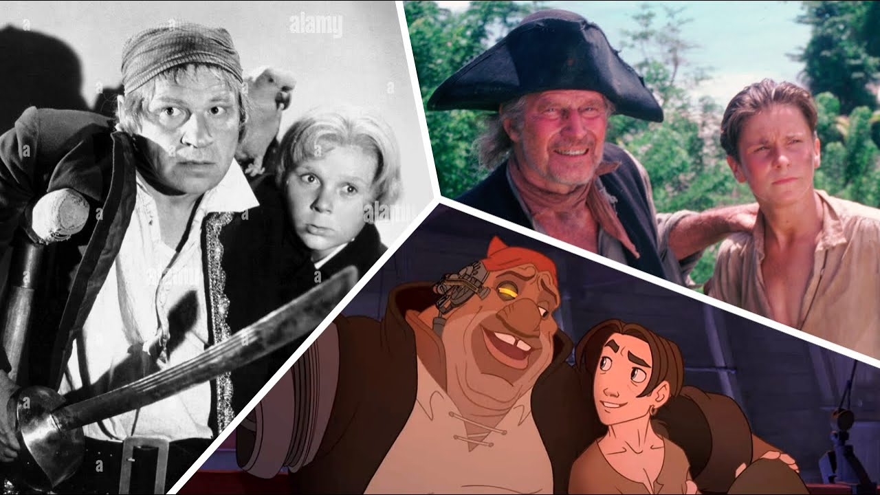 ILHA DO TESOURO | Relação pai e filho? Amizade de pirata? 1934 (MGM) X 1990 (TNT) X 2002 (DISNEY)