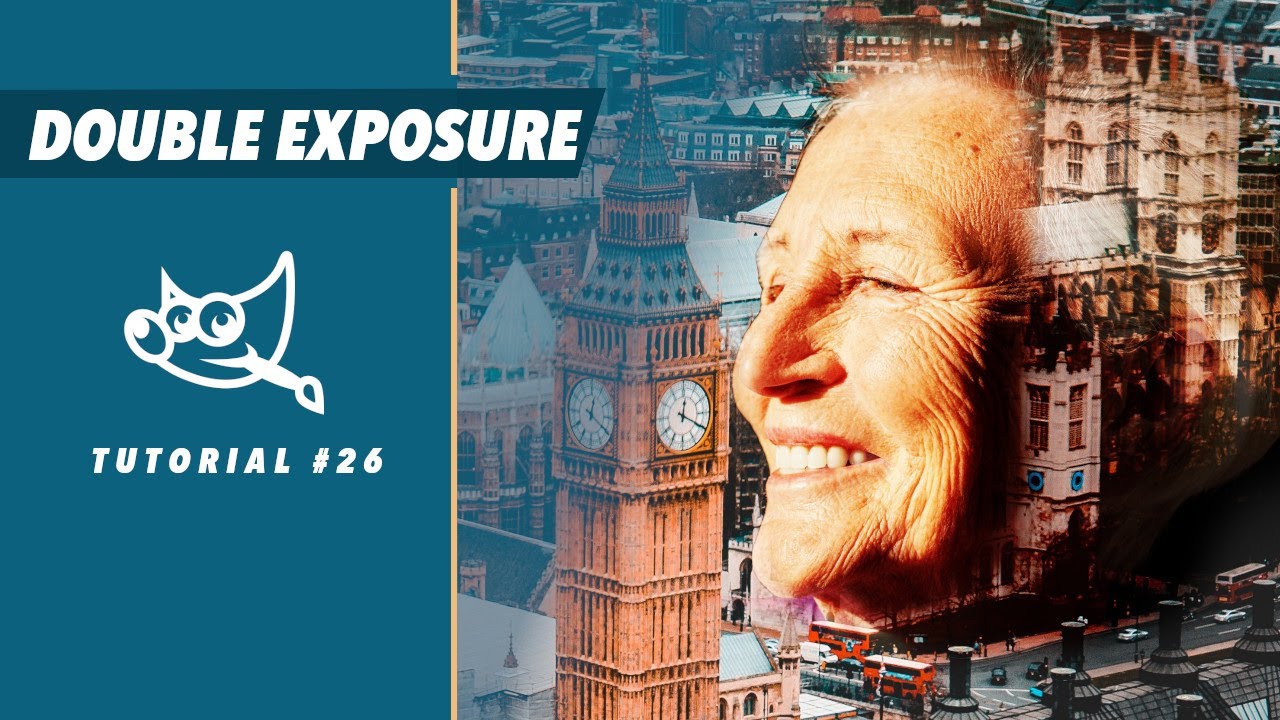 How to Create Double Exposure Effect in Gimp 2021
