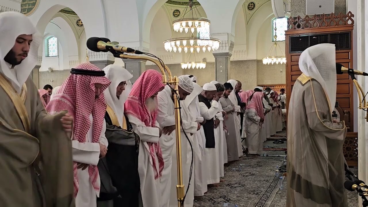 صلاة الجمعة 20- 5- 1446هـ# الشيخ . د ياسر المرعشي# تبليغ الصلاة المؤذن/ انس سحلول