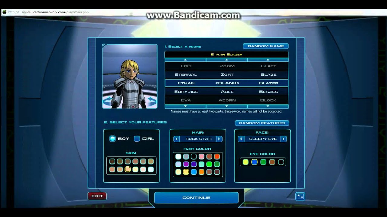 FusionFall Walkthrough Part 1