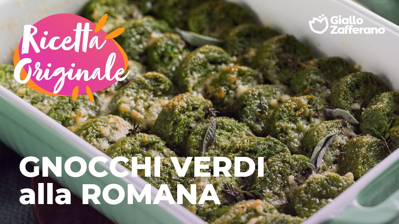 GNOCCHI VERDI alla ROMANA🍴💚 FACILI e GUSTOSI!🌸
