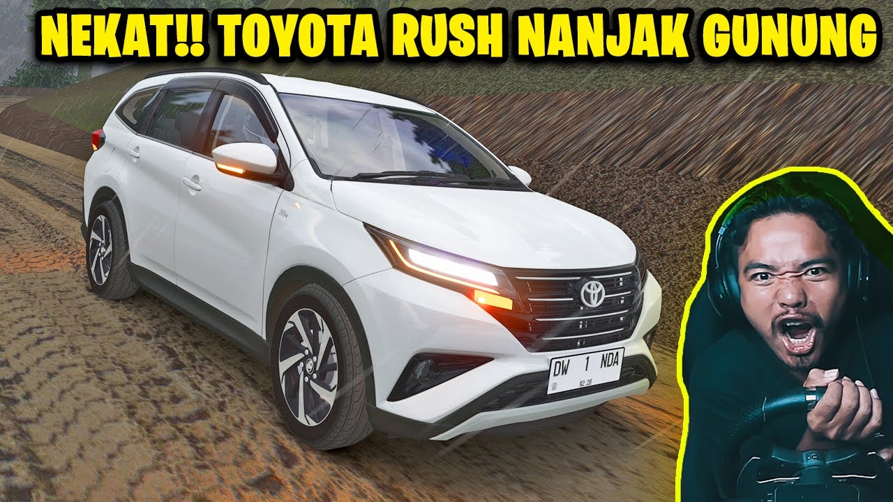 YAKIN KUAT?? TOYOTA RUSH NANJAK GUNUNG HUJAN LEBAT!!