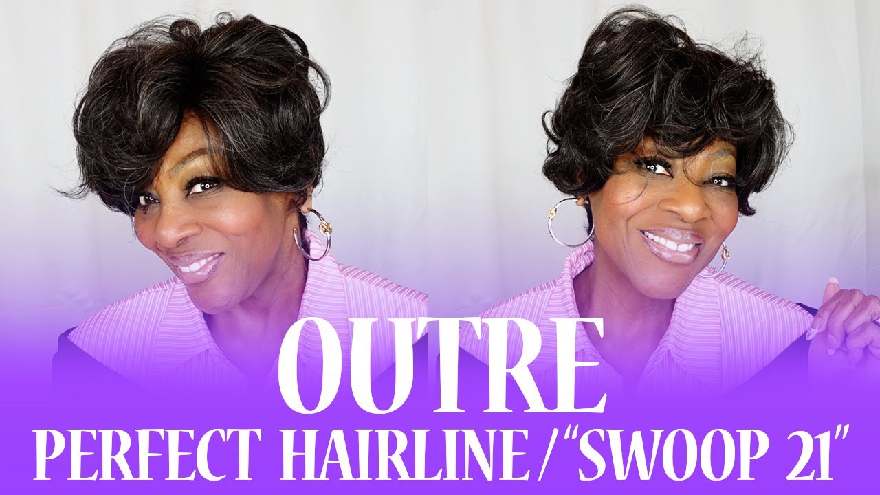 Парик Outre Perfect Hairline Swoop Glueless 13x4 HD Lace Frontal Wig - SWOOP 21 | EBONYLINE.COM