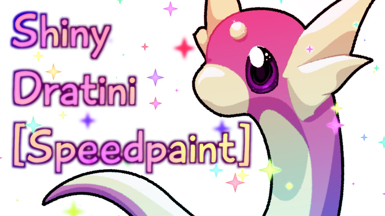 ➊ Shiny Dratini [Speedpaint]