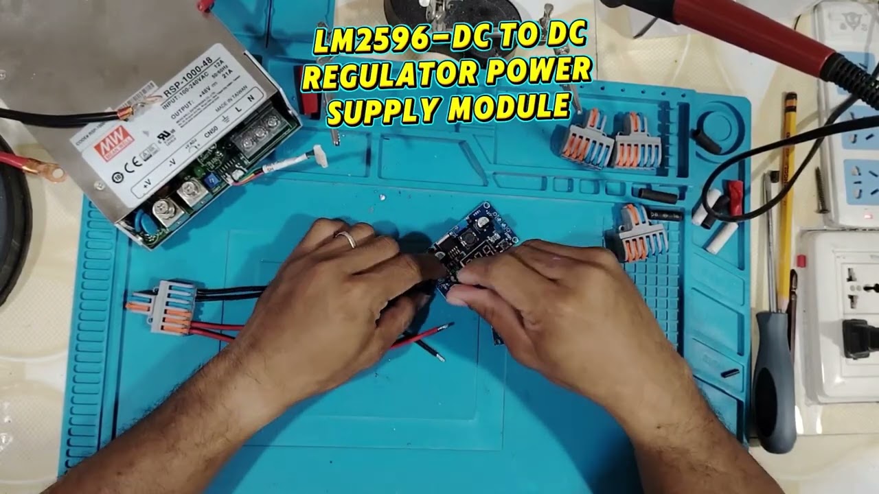 LM2596 DC to DC Step-Down Regulator Module ⚡