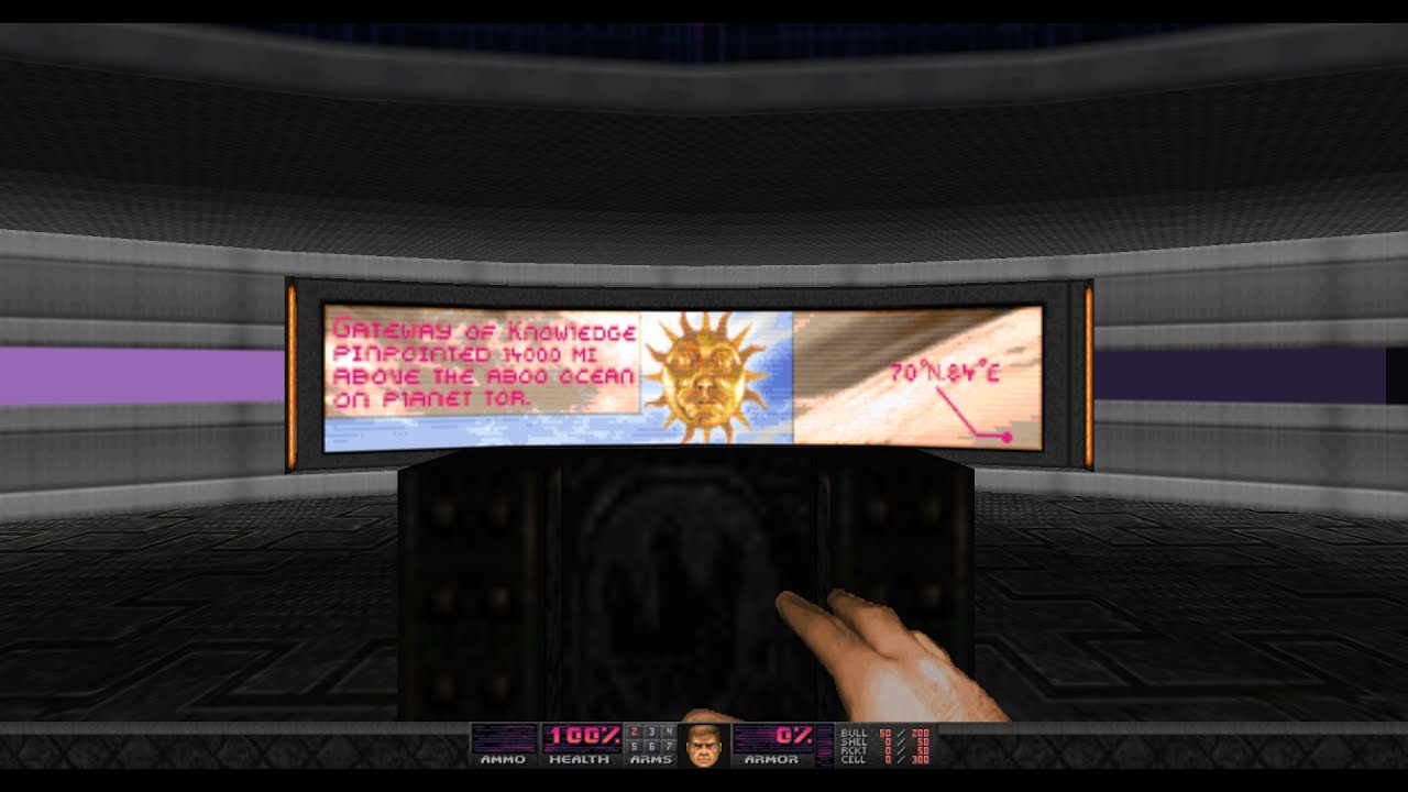 Doom II : Ancient Aliens - MAP24 Culture Shock (UV-MAX)