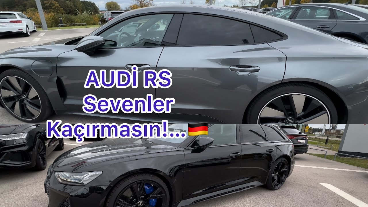 4K-Vlog🇩🇪Almanya’da AUDİ’yi Gezdik!…Audi Fiyatları!…🇩🇪🚖