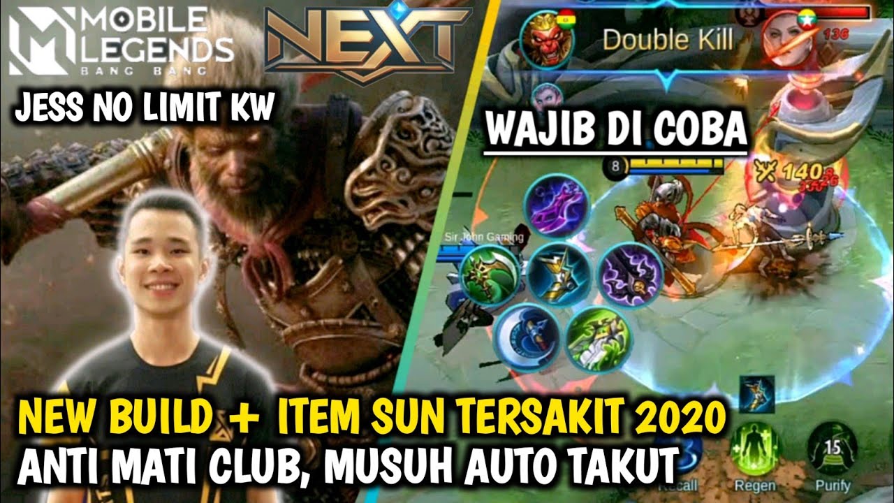 TERBARU BUILD SUN JESS NO LIMIT TERSAKIT 2020, BUILD SUN JESS NO LIMIT TERSAKIT ANTI MATI CLUB