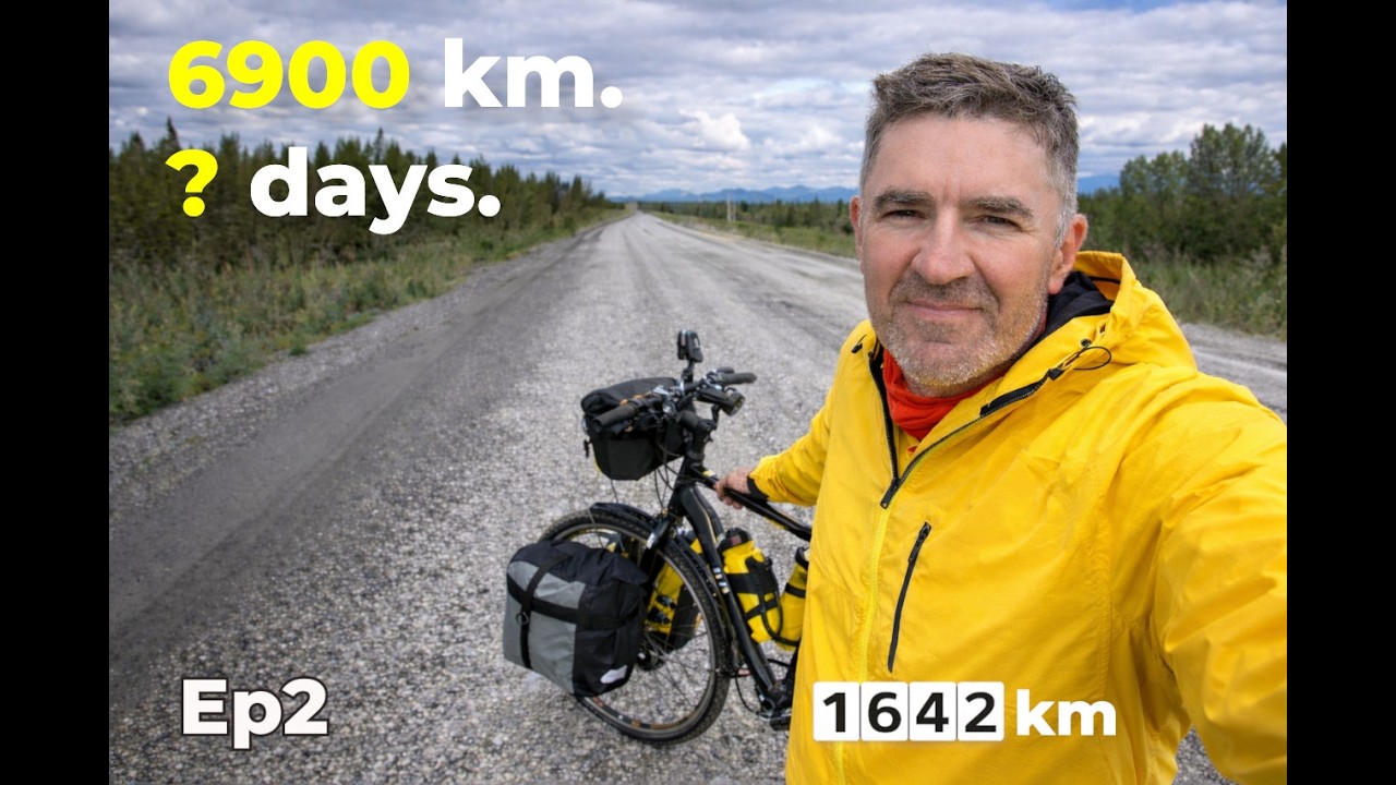 Biking from Alaska to California | E2 - Crossing to Yukon