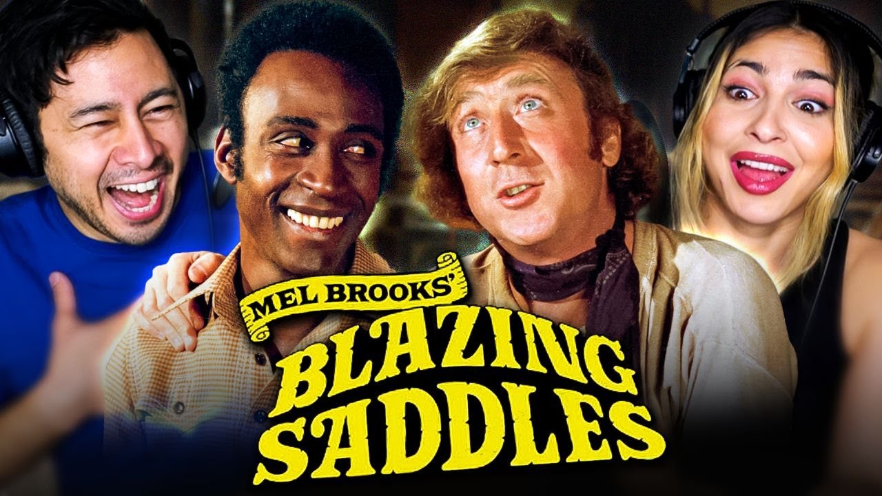 BLAZING SADDLES Movie Reaction! | First Time Watch | Mel Brooks | Cleavon Little | Gene Wilder