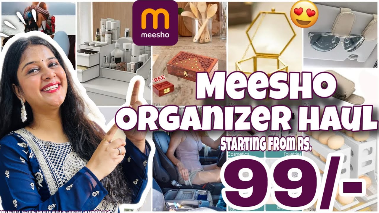 Meesho Haul | All Under Budget | Home/Wardrobe/Jewellery | Meesho Wardrobe ORGANIZER haul | Part 2