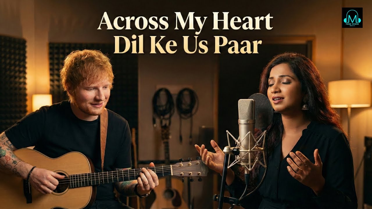 Across My Heart - Dil Ke Us Paar | Ed Sheeran & Shreya Ghoshal | Romantic English–Hindi Duet