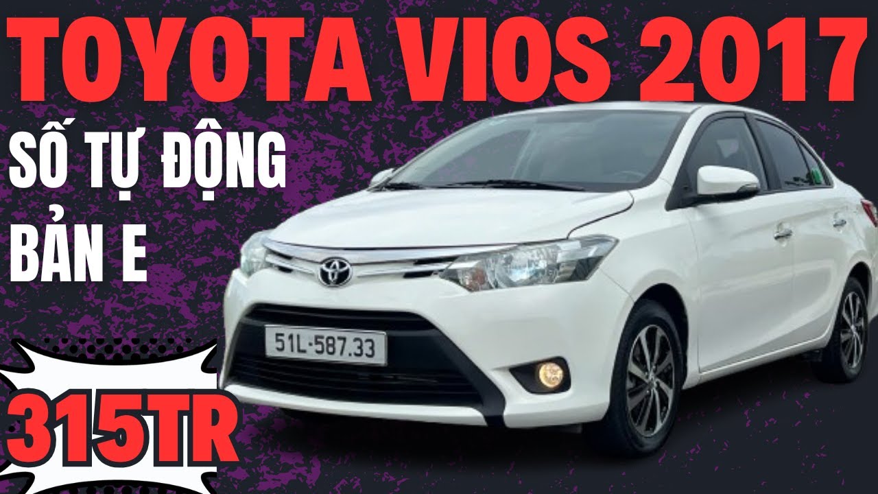 Toyota Vios 2017 số tự động bản E chuẩn gia đình | Phúc Việt Auto