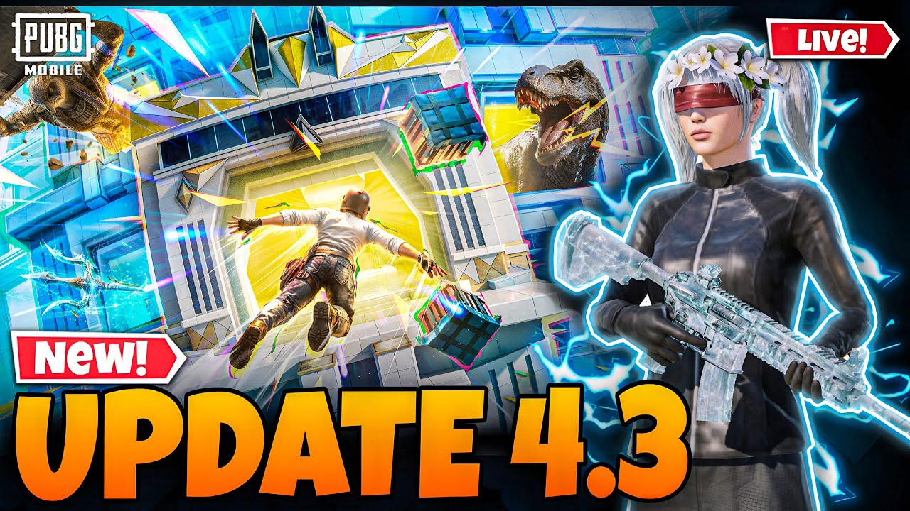 NEW PUBG MOBILE UPDATE 4.3 GAMEPLAY | UPDATE 4.3 PUBG MOBILE | BGMI