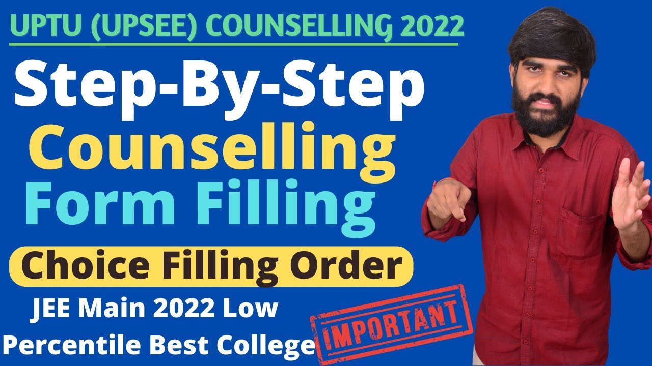 How to Fill UPTU Counselling Form 2022✅  | UPTU - UPSEE Choice Filling Order 2022