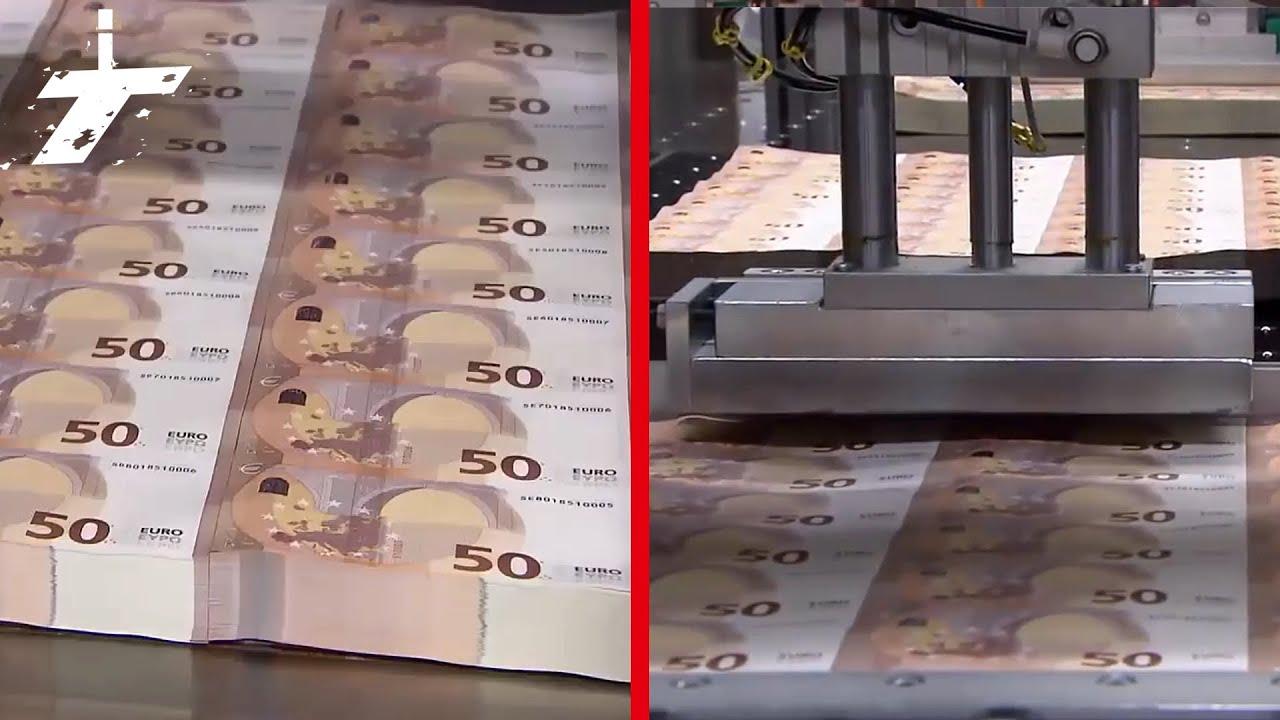 MONEY| how it&rsquo;s made | INSIDE 50 EURO MAKING PROCESS
