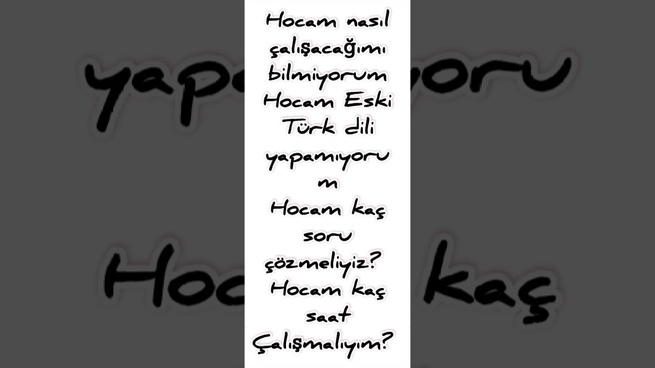 Videolarımın altına gelen yorumlar ve cevapları 📚🖊#youtubeöneçıkar #öabtnasılçalışmalıyım? 