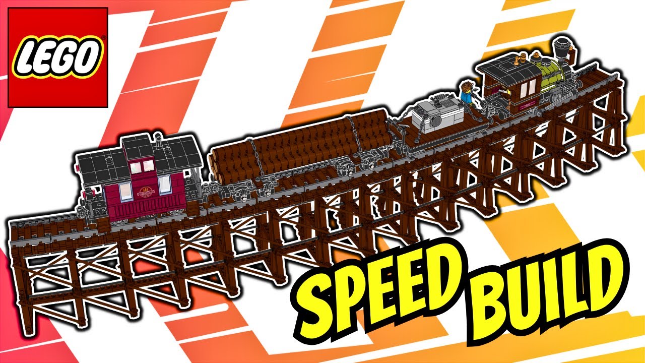 LEGO Logging Railway 910035 | Speed Build