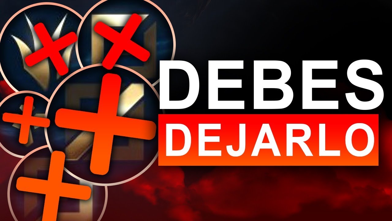 DEBES dejar de JUGAR  TU LINEA MAIN!! (enserio)